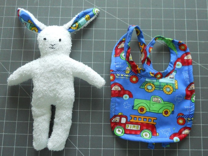 Bunny and bib