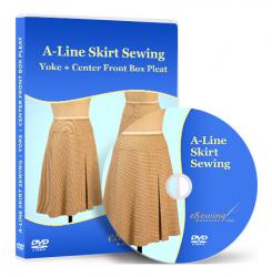 A-Line Skirt Sewing - Video Lesson on DVD