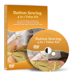 Button Sewing 4 in 1 Value Kit Video Lesson on DVD