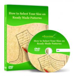 How to Select Your Size on Ready Made Patterns Video Lesson on DVD