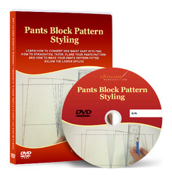 Pants Block Patter Styling Video Lesson on DVD