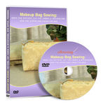 Makeup Bag Sewing Video Lesson on DVD