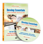 Sewing Essentials 4 in 1 Value Kit DVD (includes: Sewing Machine, Hand, Seam  and Button Sewing Videos)