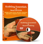 Knitting Essentials and Scarf 2 in 1 Value Kit Video Lesson on DVD