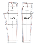 Pants Block Pattern Making (Drafting) - Online Videos | eSewingWorkshop.com